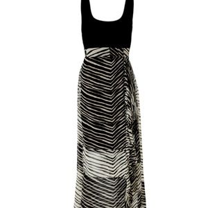 CAbi, Cha, Cha, maxi ruffle dress, Style #5266.  Size extra small.